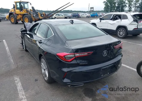 2021 Acura Tlx Technology Package z USA, uszkodzony, nr VIN 19UUB5F4XMA014296